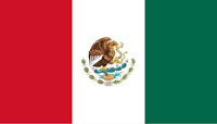 the flag of mexico with an eagle on it